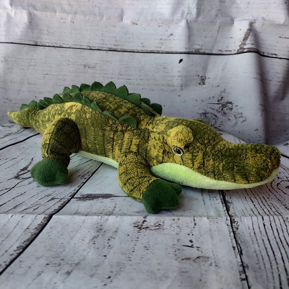Aurora Alligator 15” Plush Crocodile realistic Stuffed Animal reptile - Picture 1 of 7